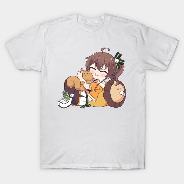 Natsuiro Matsuri Chibi T-Shirt by Kent